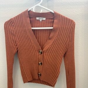 Madewell cardigan, size xs